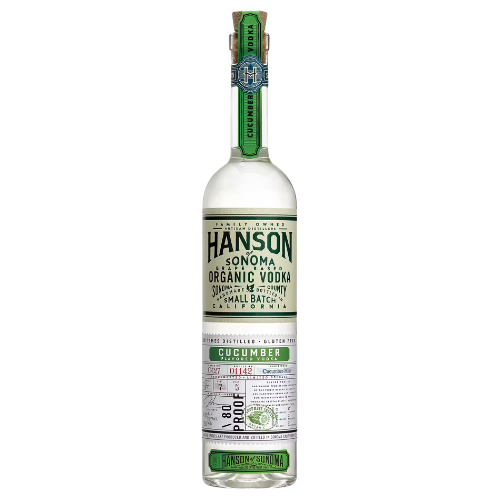 Hanson of Sonoma Organic Cucumber Vodka