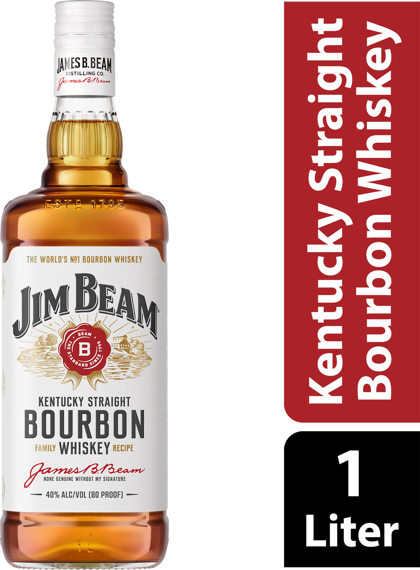 Jim Beam Bourbon Whiskey