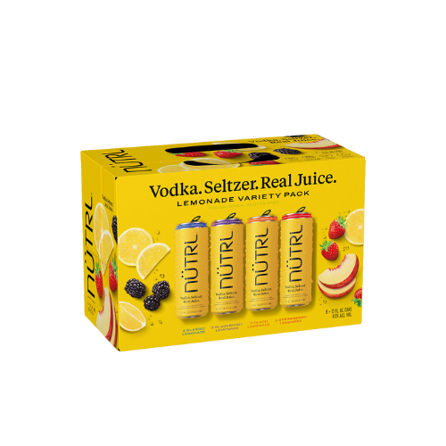 Nutrl Vodka Seltzer Lemonade Variety Pack