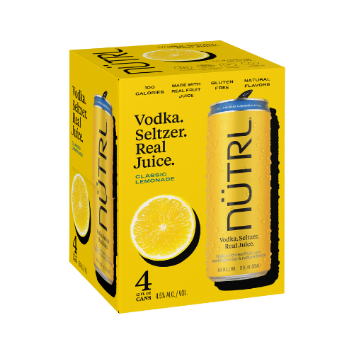 NTRL Classic Vodka Lemonade Seltzer