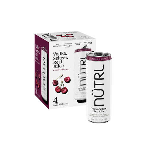 Nutrl Vodka Seltzer Black Cherry