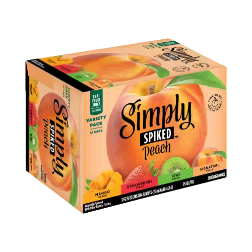 Simply Spiked Peach Variety Pack