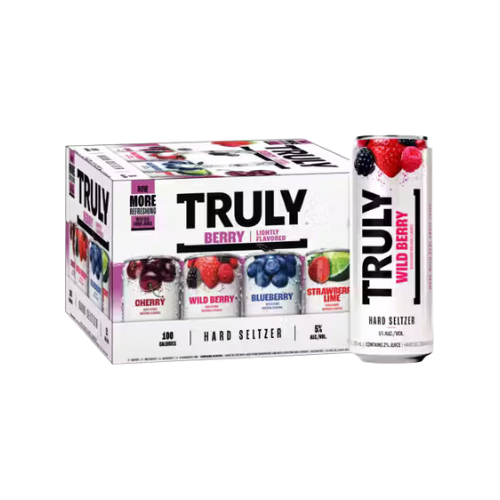 TRULY Hard Seltzer Berry Variety Pack