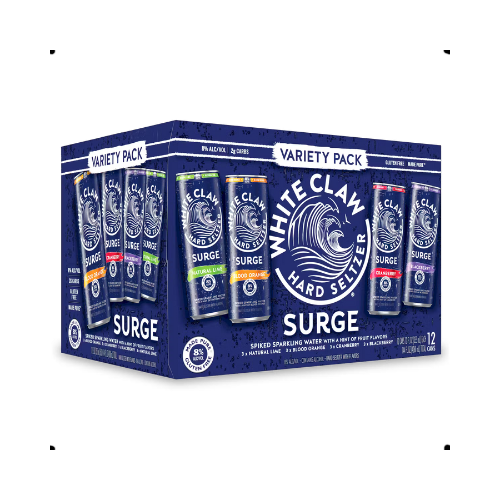 White Claw Seltzer Surge Variety Pack