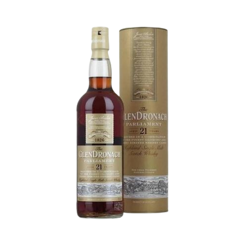 The GlenDronach Single Malt Scotch Whisky Parliament Aged 21 Years