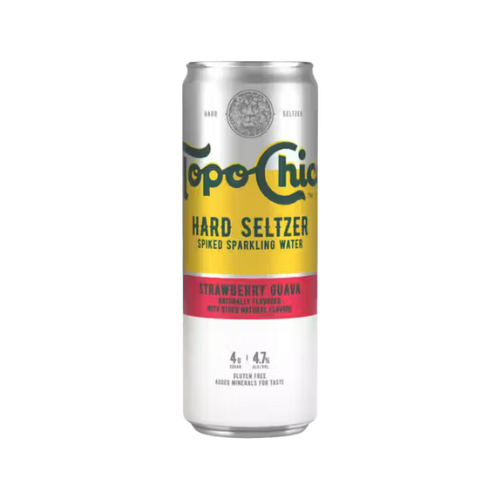 Topo Chico Hard Seltzer Strawberry Guava