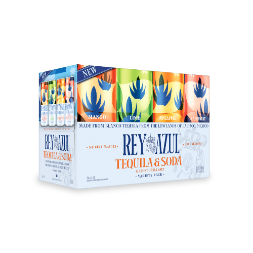 Rey Azul Tequila and Soda Variety Pack