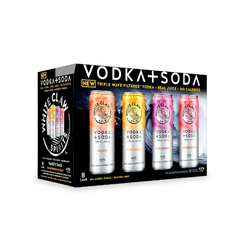 White Claw Spirits Real Vodka Variety Pack