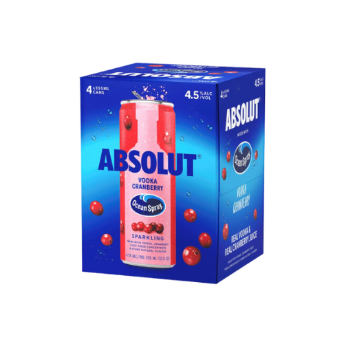 Absolut Ocean Spay Cranberry