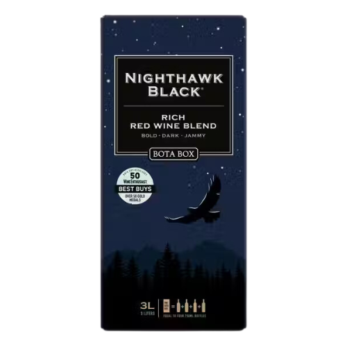 Bota Box Nighthawk Black Red Blend Box