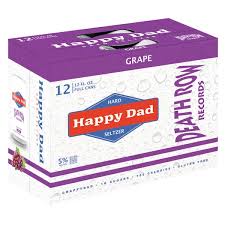 Happy Dad DEATH ROW RECORDS Grape Hard Seltzer