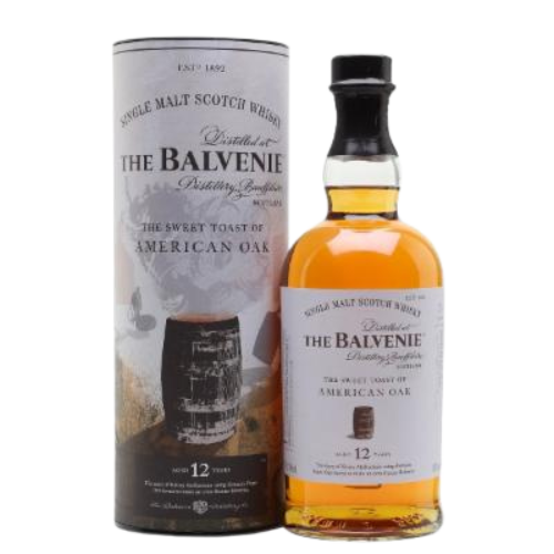 The Balvenie Stories 12 Year Old Single Malt Scotch Whisky - Sweet Toast American Oak