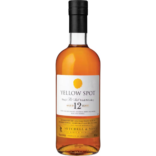 Yellow Spot 12 Year Old Single Pot Still Irish Whiskey