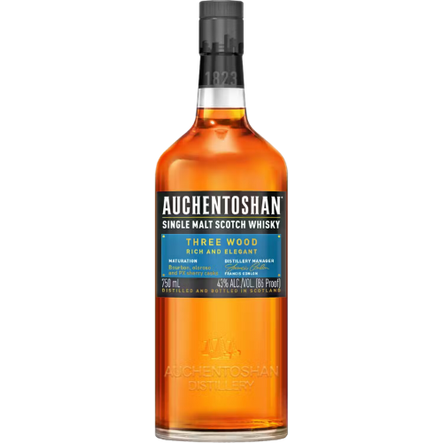 Auchentoshan Three Wood Lowland Single Malt Scotch