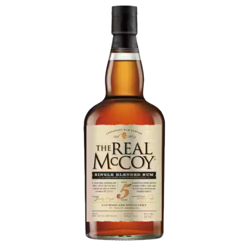 The Real McCoy Single Blended 5-Year Aged Rum