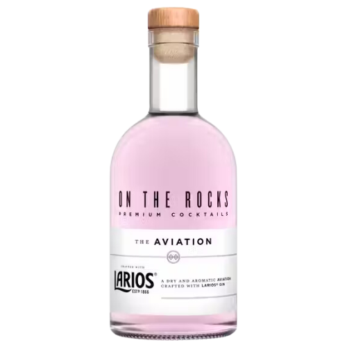 On The Rocks Larios Gin Aviation Cocktail