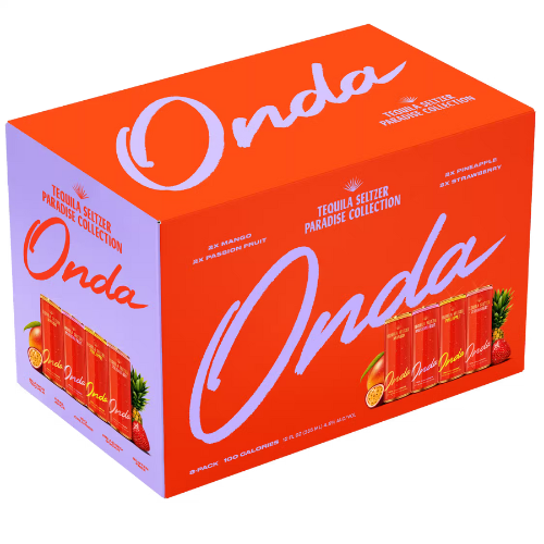 Onda Tequila Seltzer Paradise Variety Pack