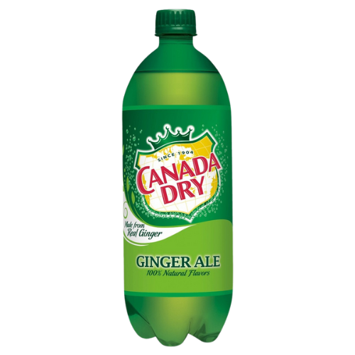 Canada Dry Ginger Ale Soda Bottle