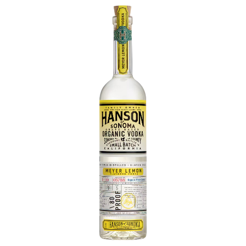 Hanson of Sonoma Organic Meyer Lemon Vodka