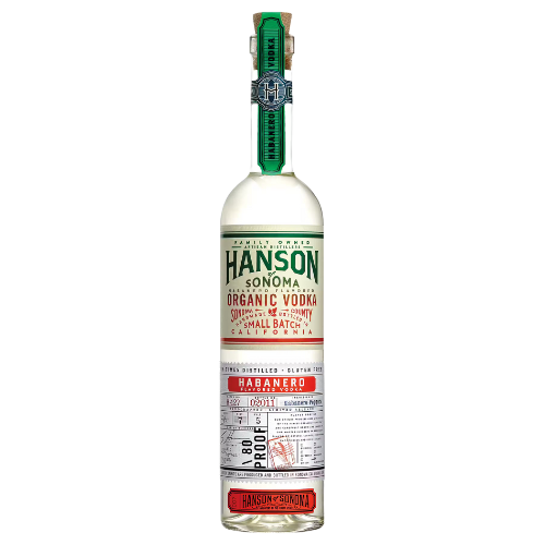 Hanson of Sonoma Organic Habanero Vodka