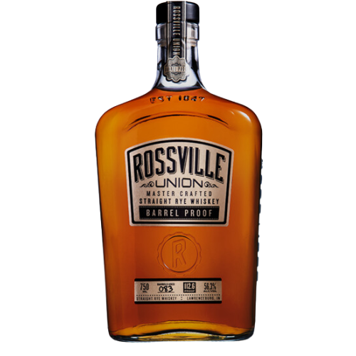 Rossville Union Master Crafted Straight Rye Whiskey Barrel Proof