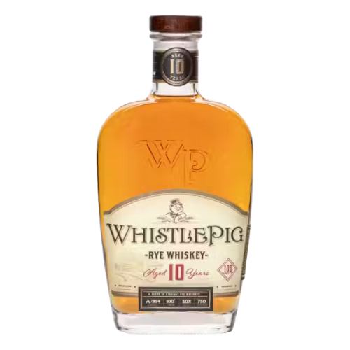 WhistlePig Small Batch Rye Whiskey: Aged 10 Years