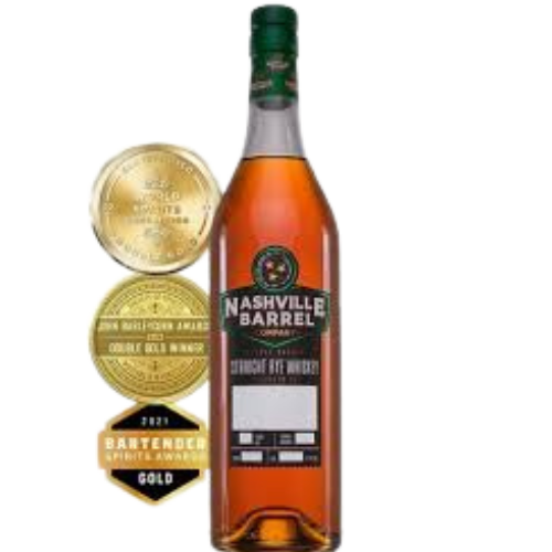 Nashville Barrel Single Barrel Straight Rye Whiskey